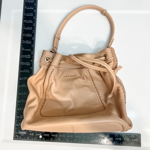 Cole Haan vintage leather satchel - Picture 3 of 5